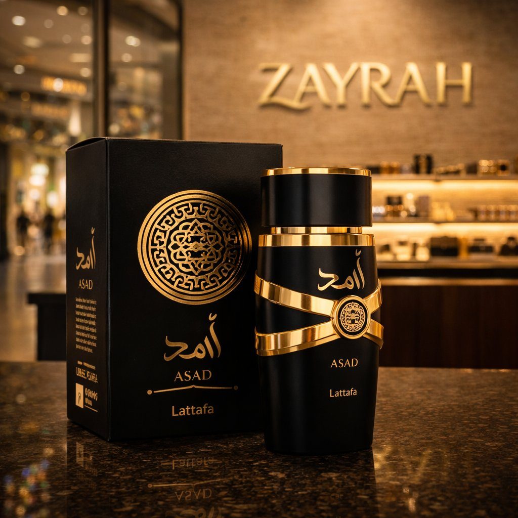 Asad Lattafa Eau de Parfum 100ml — ZAYRAH Perfumaria