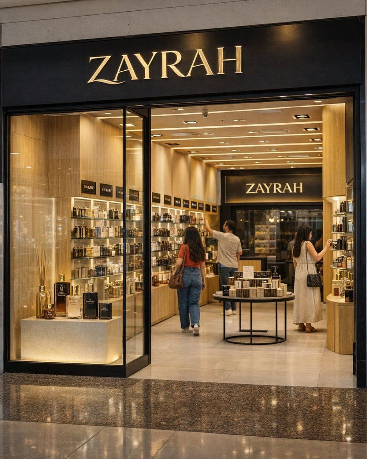 Loja física ZAYRAH Perfumaria — Shopping Mall Piso 2